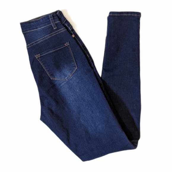 FASHION Nova high waisted skinny jeans sz 7/8 - Picture 1 of 7